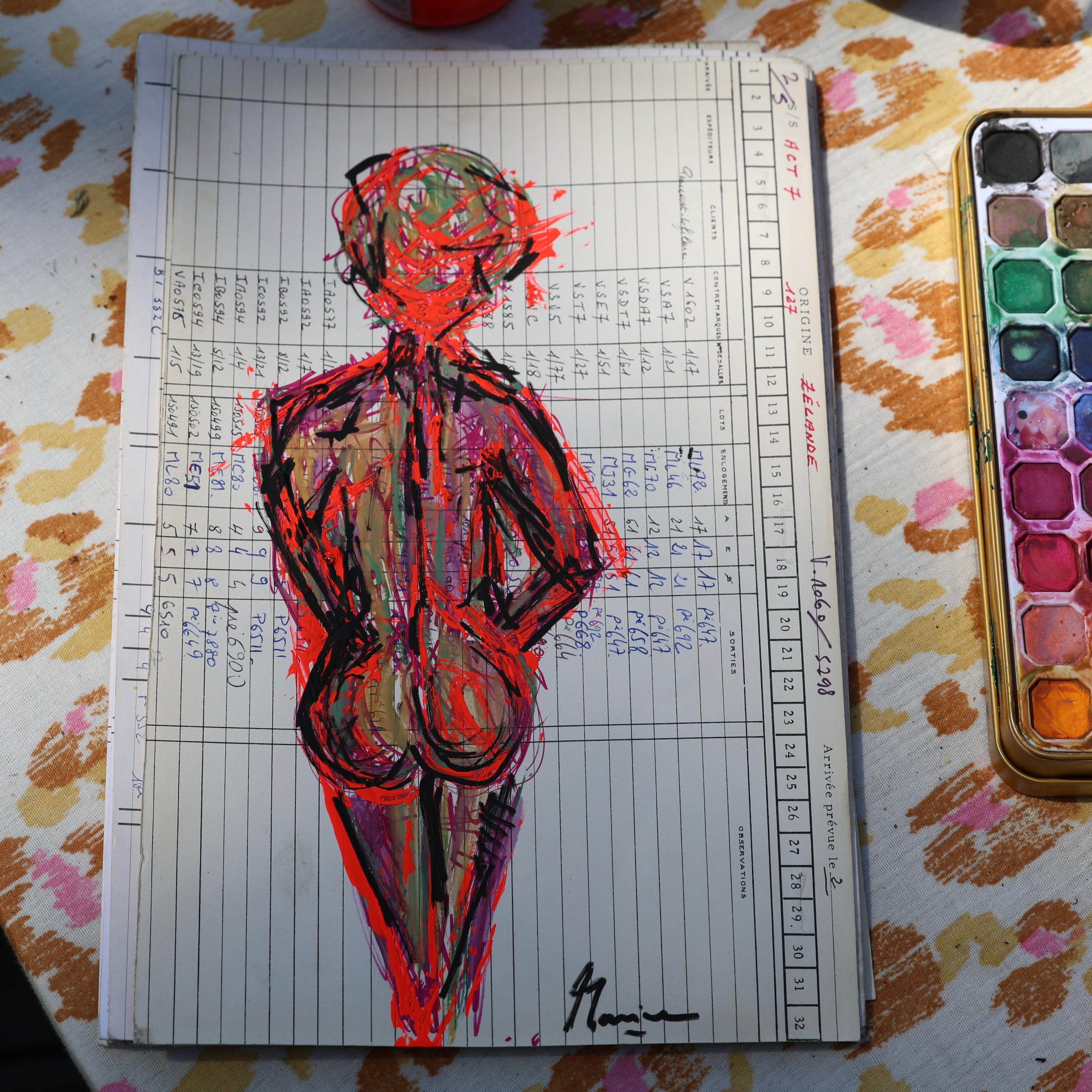 L'ombre verte de hanches — n°12
